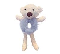 Bandeau en peluche de dessin animé câlin tête d'ours corde cheveux lapin cheveux Hoop Pl Bear E9W5 Tie Plush Elastic Rope Cute