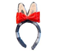 Bandeau en polaire avec oreilles de lapin, doux, extensible, non irritant, pour tout-petit, anniversaire, événement et jeu - Bandeau en coton doux pour filles