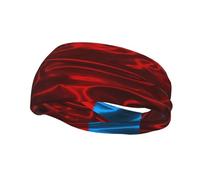 Bandeau en soie avec drapeau de la République socialiste fédérative soviétique de Russie pour homme et femme, antidérapant, anti-transpiration, idéal pour la gym, le basket-ball, le yoga