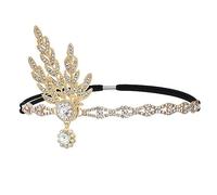 Bandeau en strass pour femme - Pour fête de mariage, carnaval, gala, dîner