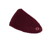 Bandeau en Tricot Extensible avec Fermeture à Deux, E | Large couverture, construction en tricot extensible, contrôle des cheveux sur le devant pour le lavage du visage