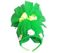 Bandeau en tulle avec motif de personnage de dessin animé avec élastique réglable pour enfants, costume d'événement, spectacles, accessoire pour cheveux