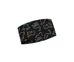 Bandeau enfant MATT Coolmax Dinos Noir TU