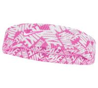Bandeau eponge nike swoosh classic printed rose