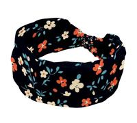 Bandeau extensible et doux pour femme - Motif floral - Pour yoga, entraînement, sport, course à pied, voyage