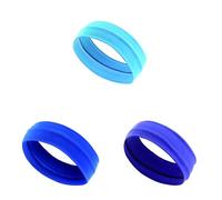 Bandeau extensible pour le sport, 3 pièces bandeaux élastiques for femmes for Yoga course sport 20x5cm multicolore Polyester Spandex(Set beauty2)