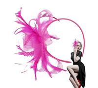 Bandeau Fascinateur - Accessoire De Tête Fascinateur | Petit Chapeau en Tulle Accessoire Cheveux pour Mariages Femmes Filles Événements Sociaux Salons de Thé Festivals Extérieurs Tenue Maison Usage Qu