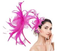 Bandeau Fascinateur | Barrette Fascinateur,Petit Chapeau en Tulle Accessoire Capillaire pour Usage Quotidien Femmes Filles Sortie Festival Événements Fêtes Mariages