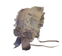 Bandeau Femme Réglable avec Dentelle Élégant Noeud en Velours Respirant Confortable pour Cosplay, Mariage, Soirée à Thème - Parfait pour Mariée, Danseuse, Mode Gothique