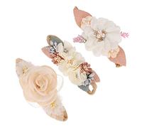 Bandeau Fleur Bébé Bandeau Fleuri Bébé Fille Coiffe Né Tout-petit Nourrisson