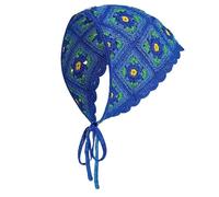 Bandeau floral pour femme - Style bohème - Triangle - Foulard élaboré - Pour les vacances