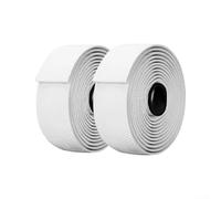 Bandeau Guidon Cyclisme Respirant Confortable | pour mousse EVA antidérapante, absorption chocs, texture confortable, fort, pour facile à poser(White)