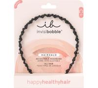 Bandeau Hairhalo True Dark Sparkle, 1 Bandeau Réglable Pour Filles Et Femmes, Doux, Adapté Aux Cheveux Et Confortable, Original Conçu Au C?Ur De Munich, Couleur Pierre Noire[X123]