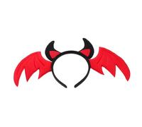 Bandeau Halloween et Oreilles de Chauve Souris pour Petite Fille Accessoire de Fête Cosplay pour Costumées et Décorations Halloween