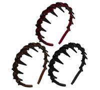 Bandeau haut pour femme - Design en cranium - Avec strass - Accessoire élégant pour mariage, festival, dîner