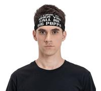 Bandeau I Love It When You Call Me Big Poppa pour hommes et femmes, bandeau de sport pour voyage, yoga, fitness, cyclisme, basket-ball, football, exercice, évacuation de l'humidité