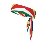 Bandeau imprimé Drapeau des Seychelles, Drapeau des îles Caïmans, Unisexe, Fitness, Sport, Course à Pied, Tennis, Basket-Ball, karaté