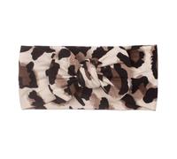Bandeau imprimé léopard - Accessoires pour cheveux larges pour bébés, nœuds doux et extensibles | Bandeau imprimé animal pour bébé fille pour un usage quotidien et la photographie, bandeau pour