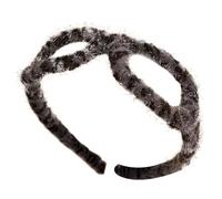 Bandeau imprimé léopard, bandeau en forme de lunettes, bandeau à cheveux tendance, avec un design chic et tendance, confortable et sûr, 12 x 15 x 5 cm, pour femmes et filles