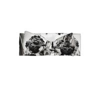 Bandeau imprimé lion pour bébé - Bandeau élastique super doux, adapté pour les nouveau-nés, les fêtes, les séances photo et au quotidien