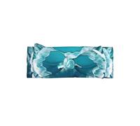 Bandeau imprimé Sea of Love pour bébé - Bandeau élastique super doux, adapté pour les nouveau-nés, les fêtes, les séances photo et au quotidien