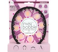Bandeau Invisibobble Hairhalo True Dark Sparkle, 1 Bandeau Réglable Pour Filles Et Femmes, Doux, Adapté Aux Cheveux Et Confortable, Original Conçu Au C?ur De Munich, Couleur Pierre Noire