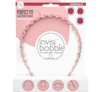 Bandeau Invisibobble Hairhalo True Dark Sparkle, 1 Bandeau Réglable Pour Filles Et Femmes, Doux, Adapté Aux Cheveux Et Confortable, Original Conçu Au C?ur De Munich, Couleur Pierre Noire