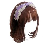 Bandeau japonais en dentelle avec nœud pour cheveux, accessoire pour ami, anniversaire