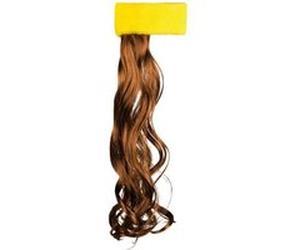 bandeau jaune avec cheveux bruns - boland 85996 Marron G