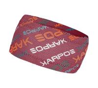 Bandeau KARPOS MOVED HEADBAND (Pomegranate/Scarlet I/Larkspur) UNI