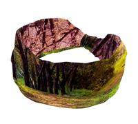 Bandeau large pour femme, extensible, antidérapant, forêt japonaise, cerise, sang, tendance pour yoga, entraînement, quotidien