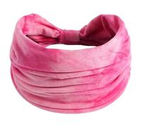 Bandeau large pour femme, turban multicolore, confortable et extensible, bandeau de sport, tête élastique, pour le yoga, la course, le sport, le lavage du visage, le maquillage, multicolore 14