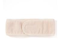 Bandeau large réglable en tissu éponge doux pour femme - Pour yoga, spa, bain, douche, maquillage - Bandeau cosmétique (G)