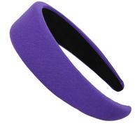 Bandeau large tendance en mousse souple Crâne Haut Coiffure pour femmes Utilisation multiple Lait Soie Bandeau Accessoires pour un usage quotidien