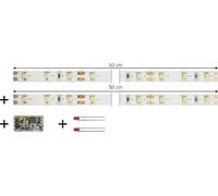 Bandeau LED TAMS Elektronik 53-01450-02-C en fonction du sens de la marche, variation, commutation avec module blanc chaud