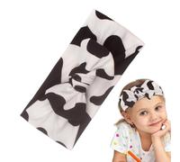 Bandeau léopard pour - Large bandeau léopard pour bébé - Bandeau doux et extensible pour la photographie quotidienne - Accessoire de cheveux pour