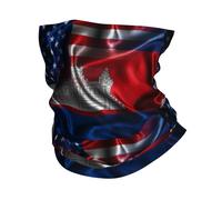 Bandeau Magique Drapeau Américain du Cambodge Unisexe Bande De Cheveux Multi-Usage Bandeaux pour Moto Femme Extérieur