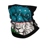Bandeau Magique Drapeau du Lion Ouzbek De L'Ouzbékistan Élastique Cache-Col Séchage Rapide Écharpe Tube pour Extérieur Jogging Homme