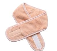 Bandeau magique en polaire corail pour cheveux - Accessoire de douche - Rose