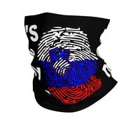 Bandeau Magique Le Drapeau Est dans Mon Adn Chapeaux Demi-Visage Ultra-Douce Bande De Cheveux pour Randonnée, Yoga, Extérieur