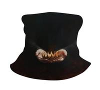 Bandeau Magique Mains Tenant Une Couronne Dorée Et Sombre Echarpe Gaiter Multi-Usage Unisexe Balaclava pour Sports Extérieur Course À Pied 25X50Cm