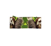 Bandeau mignon pour bébé paresseux avec nœud pour filles - Bandeau en polyester doux et extensible, parfait pour les nouveau-nés, 0 à 6 mois, cadeau de bébé, accessoire photo