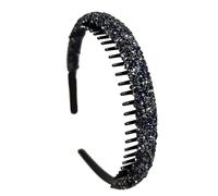 Bandeau multifonctionnel et élégant pour le lavage du visage - Anneaux de cheveux confortables - Application de maquillage