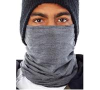 Bandeau Multifonctions Buff Midweight Merino Wool - Melange Light Gris