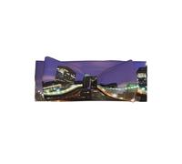 Bandeau New York Night Baby avec nœud, accessoire de cheveux pour nouveau-nés et nourrissons, adapté pour les bébés de 0 à 6 mois