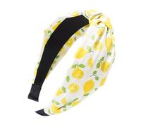 Bandeau noué sur le thème des fruits populaire pour l'école, le travail et la musique, les festivals, les sorties, large en tissu pour femmes, fêtes, accessoire pour cheveux