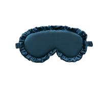 Bandeau Occultant Doux En Dentelle À Volants Avec Masque Pour Les Yeux De Sommeil À Sangle Réglable Vert