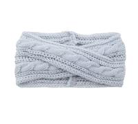 Bandeau Oreille Femme 1 Piece Winter Cross Headband Knitted Chunky Elastic Crochet Turban Ear Warmer Headwrap For Women Girl Hair Accessories(Color-07)