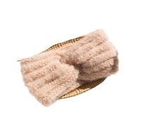 Bandeau Oreille Femme Retro Band Autumn Winter Twist Headwear Wide-brimmed Weave Headdress Women's Hair Accessories Bow Knitted Hairband Turbans(Color 1)