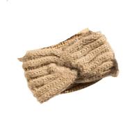 Bandeau Oreille Femme Retro Band Autumn Winter Twist Headwear Wide-brimmed Weave Headdress Women's Hair Accessories Bow Knitted Hairband Turbans(Color 4)